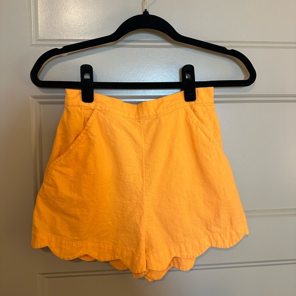 Free People Sweet Scallop Set in Papaya. Size XS. Worn twice, great condition - Picture 8 of 10